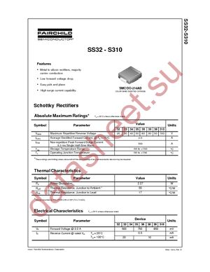 SS35 datasheet  